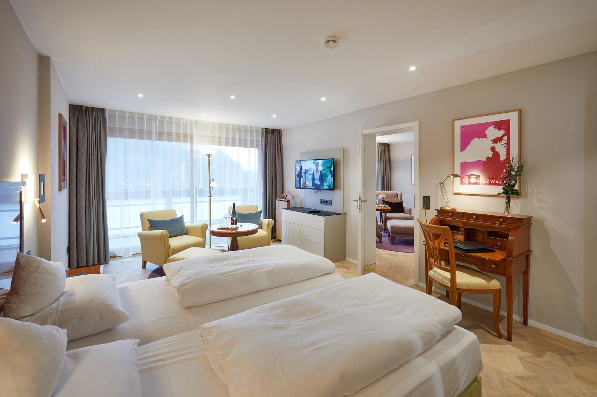 Erfurths Bergfried Ferien & Wellnesshotel ヒンターツァルテン エクステリア 写真